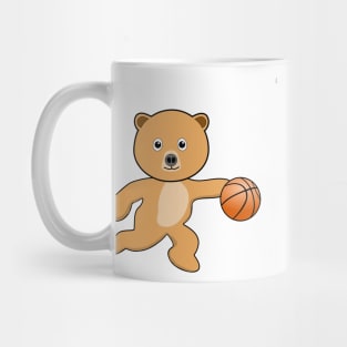 Bear and Basketball Mug